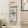 Wall Makeup Mirror 150cm Oval Shape Design Full Body Full Length Mirror Bathroom