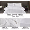 Luxury Duvet Cover SET Stripe Quilt Covers Bedding Sets Single Double King Size