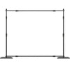 Adjustable Photography Heavy Duty Backdrop Stand Carbon Steel Base 10x10ft
