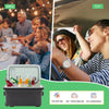 45L Large Portable Electric Car Fridge Camping Travel Cooler Cool Box Warm Box