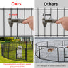 Huge Heavy Duty Dog Playpen Outdoor Garden Pet Enclosure Cage Puppy Kennel Fence