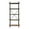 5 Tiers Bookcases Bookshelf Display Storage Shelving Unit kitchen Living Room