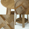 Round Dining Table for 2, 31.5'' Farmhouse Small Kitchen Table for Dining Room