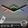 LED Ceiling Light Chandelier Lamp RGB Dimmable CCT Remote Control 18W Gaming