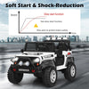 Large 12V Kids Ride On UTV Car 2-Seater Electric Jeep w/ Remote Control & Lights