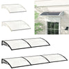 Door Canopy Awning Shelter Outdoor Porch Front Back Window Roof Rain Cover Panel