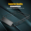 Car Roof Rack Basket Truck Cars Cargo Top Luggage Carrier w/ Wind Shield Fence