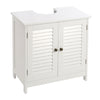 Bathroom Toilet Basin Sink Vanity Cabinet Storage Unit Cupboard Wooden Shelf MDF