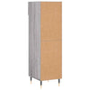 Shoe Cabinet Grey Sonoma 30x35x105 cm Engineered Wood