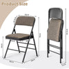 1pcs Black Folding Chair Foldable Computer Party Meeting Room Home Office Chairs