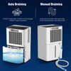 12L/Day Electric Dehumidifier Drying Portable Moisture Timer Silent Mould Light