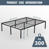 Super King Metal Bed Frame Modern Stylish Comfy Bedroom Furniture Bbtrmtrmvnhgqg