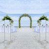 Wedding Arch Backdrop Stand Balloon Flower Rack Door Prop Garden Frame