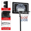 Portable Basketball Hoop System Kids Height Adjustable Basketball Net Stand 8ft