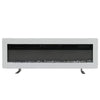LED Fireplace Media Wall Fire Wall Mounted / Standing Electric Heater 40-100in