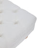 Large Stool Ottomans Tufted Button Pouffe Leisure Bench Coffee Table Living Room