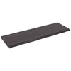 Homgoday Table Dark Grey 160x50x(2-6) Treated Solid Wood Oak, Kitchen P5G7