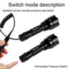 Tactical 8000LM Flashlight Lamp Hunting Air Rifle Torch Scope Mount Green Light