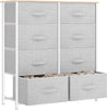 Fabric Chest of Drawers 8 Drawer Bedroom Storage Unit Clothes Organizer Dresser