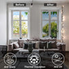 Black Window Tint Film Tinting For Cars Residential Privacy Glass Sun Shade Roll