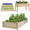 Wooden Garden Planters Flower Plant Pot Window Box Raised Bed Basket Multi Shape