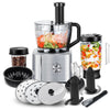 TopStrong 11-in-1 Food Processor 1100W – 3.2L Bowl with Chopper, Blender & Juice