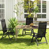 Patio Folding Chairs Lightweight Outdoor Dining Chairs Reclining Chair