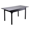 Wooden Dining Table with Stools Benches 120-160cm Extending Kitchen Dining Table