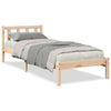 Long Bed Frame without 80x210 Solid Wood Pine E9G7