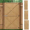 Wooden Garden Gate Pedestrian Privacy Fence Gate Porch Decorative Fence Panel