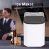 1.5L Countertop Ice Maker Portable Ice Cube Maker+Self-Cleaning Function & Scoop