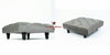 Square Coffee Table Chesterfield Upholstered Footstool Pouffe Foot Stool Seat