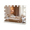 LED Hollywood Makeup Mirror Large Vanity Light Mirror with 15 Dimmable LED Bulbs
