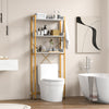 3-Tier Bathroom Organizer Over The Toilet Storage Shelf Rack Adjustable White