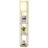 LED Floor Lamp Light Standing Reading Storage Shelf for Bedroom Living Room