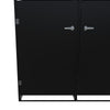 Double Wheelie Garbage Storage Bin Shed Bin Storage Shed Lockable Bin Hideaway