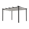 Garden Pergola Awning Shade Outdoor Canopy Furniture Party Barbecue Shelter 13ft