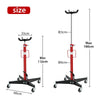 Transmission Jack 0.5T Heavy Duty Hydraulic Gearbox Auto Part Lifter Hoist Stand