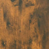 Coffee Table Smoked Oak 100x50x40 cm Engineered Wood HOT