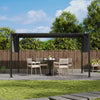 Garden Pergola Awning Gazebo Outdoor Canopy Furniture Party Barbecue Shades