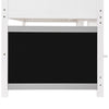 Kids Bunk Bed 3ft Cabin Bed Mid Sleeper Loft Bed Children Pine Wooden Bed Frame
