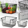 Large Metal Handy Basket Organizer School Office Kitchen Pharmacy Storage Basket