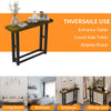 Rustic Living Dining Room Console Table Unit Home Accent Furniture Storage Loung