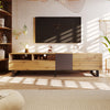 TV Cabinet Stand Storage Entertainment Unit w/ Drawer For Living Room Wood 180cm