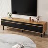 Modern TV Stand Storage Low Cabinet With 4 Doors TV Unit Sideboard Living Room