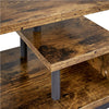 TV Stand with Storage Shelf Industrial TV Table Coffee Table for Living Room