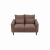 Modern L-Shaped Corner Sofa 2 3 Seater Armchair Couch With Footstool