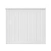 Slimline Wooden Multi-purpose Bathroom Storage Box Floor Cabinet Unit 37x33x18cm