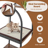 118 cm Tall Cat Tree Tower Large Cat Activity Center Indoor Climbing Furniture