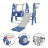Kids Slide Toddler Climber Swing Set Basketball Playground Toy Indoor & Outdoor